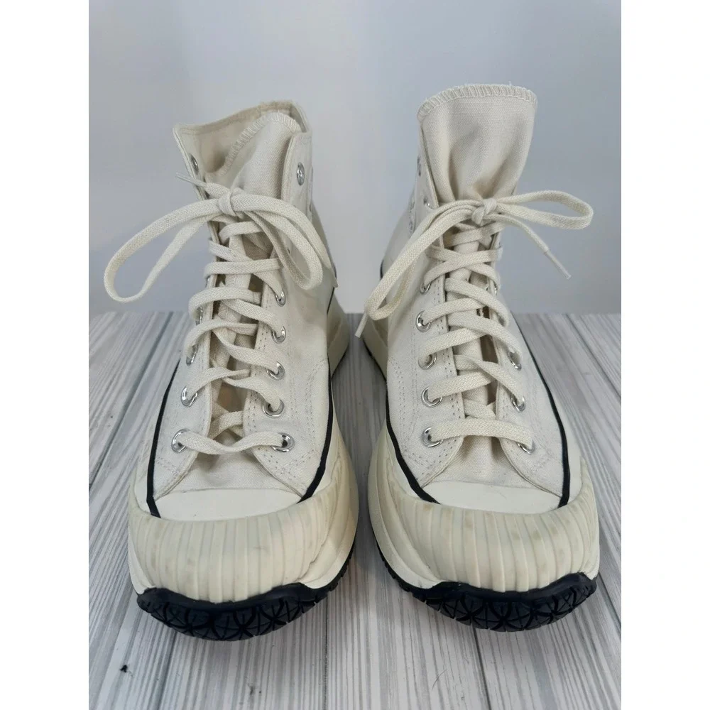 Converse‎ Chuck Taylor All Star Lift Platform High Top Sneakers Cream Men's 9.5 - Picture 10 of 10